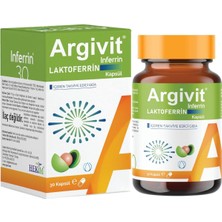Ayrex Argivit Inferrin Laktoferrin Içeren Takviye Edici Gıda 30 Kapsül