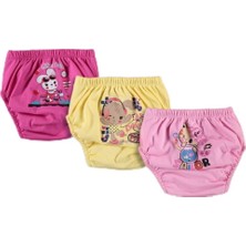 Ayrex Momslab 3lü Kız Alıştırma Külodu - Tavşanlı Set (Pembe / 2-3 Yaş)
