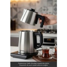 Lorenzo Smart Tea 5 In 1 Konuşan Çay Makinesi Inox