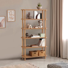 Uvi Collection Dora Gala 6 Raflı Kitaplık Atlantik Çam 80X28
