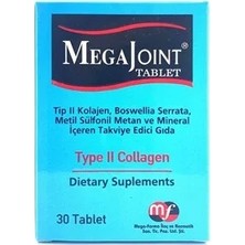 Mega-Farma Mega Joint Tip Iı Kolajen 30 Tablet