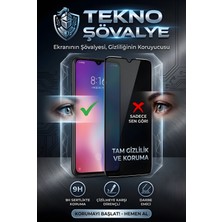 Tekno Şövalye Redmi 12 Hayalet Tam Kaplayan Antistatik 'pro 9h' Kırılmaz Cam