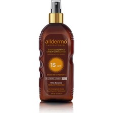 Alldermo Brozing SPF15 Güneş Spreyi 200 ml