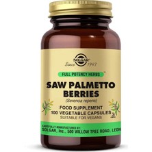 Solgar Saw Palmetto Berries 100 Kapsül