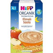 Hipp Organik Iyi Geceler Elmalı Sütlü Tahıl Bazlı Ek Gıda 250 gr