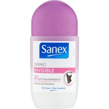 Sanex Dermo Invisible Roll-On Deodorant 50 ml