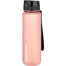 Ayrex Uzspace Büyük Boy 28 cm 1000 ml 1 Litre Tritan Su Matarası 14 Renk Fiftyfifty Softtouch