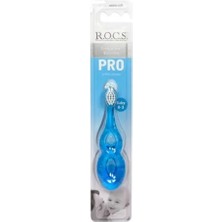 R.O.C.S. Rocs Baby Neon 0-3 Yaş Bebek Diş Fırçası - Mavi