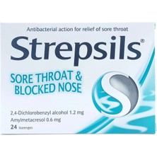 Strepsils Mentollü Pastil 24 Adet