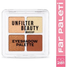 Unfilter Beauty 4'lü Far Paleti No: 281