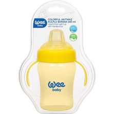 Wee Baby 775 Akıtmaz Bardak Antikolik Kulplu 240 ml