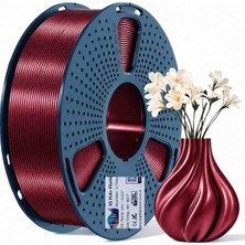 Tag 3D Pla Filament Metalik Kırmızı Premium Pla Filament (1.75 - 1kg)