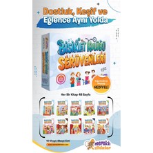 Anonim Meraklı Zihinler Bisiklet Kulübü Serüvenleri (10 Kitap + Değerlendirme Kitapçığı)