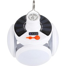 Ayrex Solar Enerji Kamp Lambası, 5 Mod, Sos Su Geçirmez, USB Şarj Edilebilir LED Kamp Feneri, Ak�