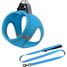 Ayrex Mita Air Mesh 2'li Bundle Set Kedi Köpek Göğüs Tasması + Köpek Gezdirme Tasması/kayış