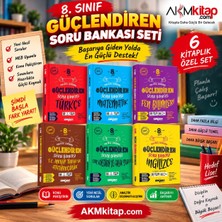 Akm Kitap Ankara Yayıncılık 8.sınıf Güçlendiren Soru Bankası Seti 6 Kitap
