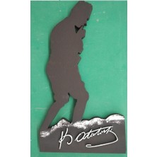 Ayrex Pkpyr Pakpiyer Kartonpiyer Stropiyer Strafor Boyalı Süs Atatürk 100X55X3CM ATATÜRK-0035 At