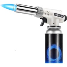 Alfa Brand 1300°C Çok Amaçlı Gaz Torch Çakmak - Mutfak, Mangal, Lehimleme Pürmüz Alev Tabancası