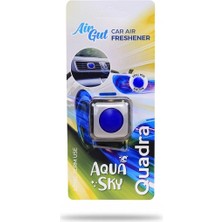 Armora Tedarik Aırgut Quadra Araç Içi Hava Ferahlatıcı - Aqua Sky