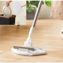 St. Morritz 360 Derece Dönebilen Şip Şak Mop – Tüm Bezlerle Uyumlu, 25 x 10 cm Başlık, Tek Tıkla Temizlik