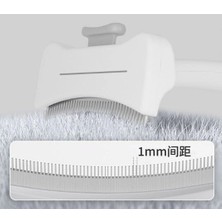 Alfa Brand Basmalı Metal Uçlu Evcil Hayvan Tüy Toplama Tarağı  CM-586