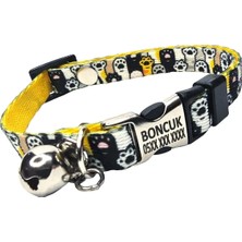 St. Morritz Kedi Künyesi, Isimli Kedi Tasması, Kedi Isimlik, Metal Kilitli Tasma, Kedi Madalyon