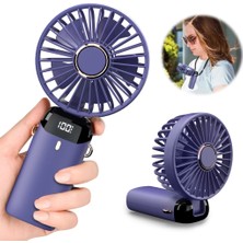 Alfa Brand 5 Kademeli Güçlü Üfleme Kapasiteli Taşınabilir Mini Fan