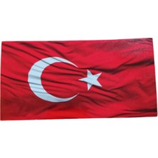 Alfa Brand Türk Bayrağı Oto Sticker Küçük Kırmızı Beyaz 16X8CM