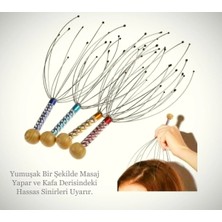 St. Morritz Kafa Kaşıma ve Masaj Aleti Yumuşak Uçlu Pratik