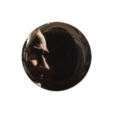 Alfa Brand K.atatürk Silüetli Yuvarlak Etiket Damla Sticker Siyah 3cm