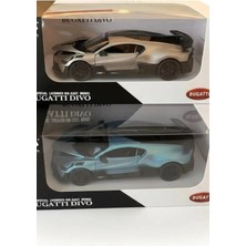 Alfa Brand 1:32 Ölçek Bugatti Divo Metal Diecast Model Araba - Çek Bırak Özellikli, Lisanslı BX-313508