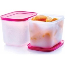 St. Morritz Alaska Saklama Kabı Kare Set 1,1 Lt 2’li