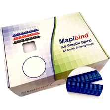St. Morritz Mapibind 38MM Plastik Spiral Lacivert 50 Ad.