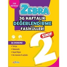 Anonim Berkay Yayınları 2. Sınıf Zebra 36 Haftalık Konu Takip Fasikülleri