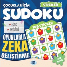 Senson Çocuklar Için Sudoku - Sticker Hediyeli Orta Seviye 3