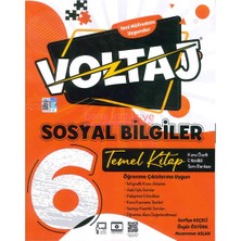 Anonim Berkay Yayınları 6. Sınıf Voltaj Sosyal Bilimler Temek Kitap Konu Özetli