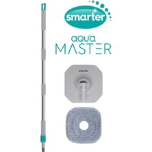 St. Morritz Aqua Master Sap, Plate ve Mop Temiz & Kirli Suyu Ayırma Özelliği Otomatik Temizlik Seti Mop