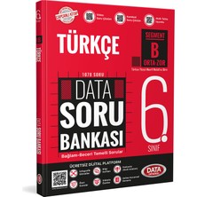 Data Yayınları 6. Sınıf Türkçe B Segment Soru Bankası