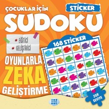 Senson Çocuklar Için Sudoku - Sticker Hediyeli Zor Seviye 3
