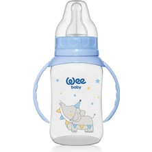 Ayrex Wee Baby Klasik Kulplu Pp Biberon 150 ml - Mavi