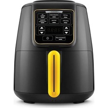 St. Morritz Akıllı Sensörler 4 Güvenlik Sistemli Ev Yemeği, Közleme, Fırın/ızgara Xl 4l Airfryer 1550W
