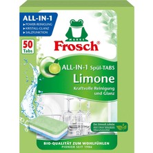 Ayrex Frosch Limon Bulaşık Yıkama Tableti 50 (1000 G)