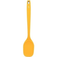 Lurch - Platin Silikon Servis Kaşığı 33,5 cm Sarı - Yanmaz, Yapışmaz, Bükülmez, Çizmez, Tat ve Koku Bırakmaz - 240054