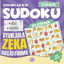 Senson Çocuklar Için Sudoku - Sticker Hediyeli Zor Seviye 4