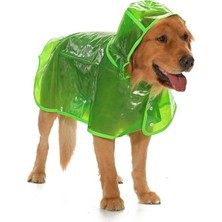 St. Morritz Köpek Büyük Irk Yağmurluk Otso Şeffaf Yeşil