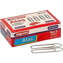 Ayrex Bigpoint Nikel Ataş No:5 (50MM) 10'lu Kutu