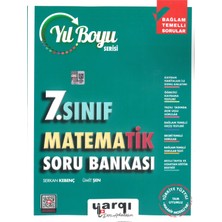 Yargı Yayınevi Yargı Ders Arkadaşım 7.sınıf Matematik Yıl Boyu Soru Bankası
