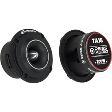 St. Morritz RS-TA18 10 cm Özel Seri Profesyonel Tweeter Çiftti 400WAT 200 Rms Iki Adet