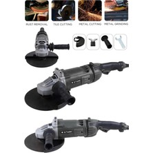 St. Morritz 2200 Watt Metal Şanzıman 230MM Büyük Spiral Taşlama ve Metal Kesme Makinesi