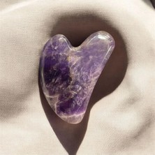 Aura Stone Aurastone Doğaltaş Gua Sha (Aventurin, Kuvars, Ametist)